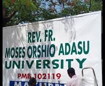 Moses Orshio Adasu University