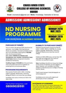 College of Nursing Sciences Obudu